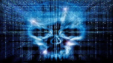 Cybersecurity skull shutterstock 124191613
