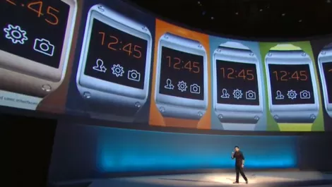 Samsung galaxy gear big bold