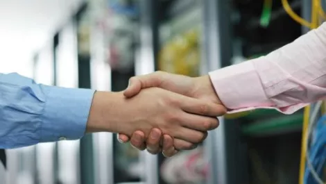 Handshake data centre