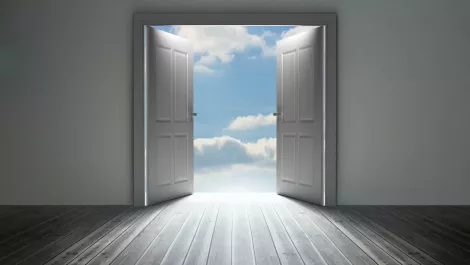 Doorway to the clouds