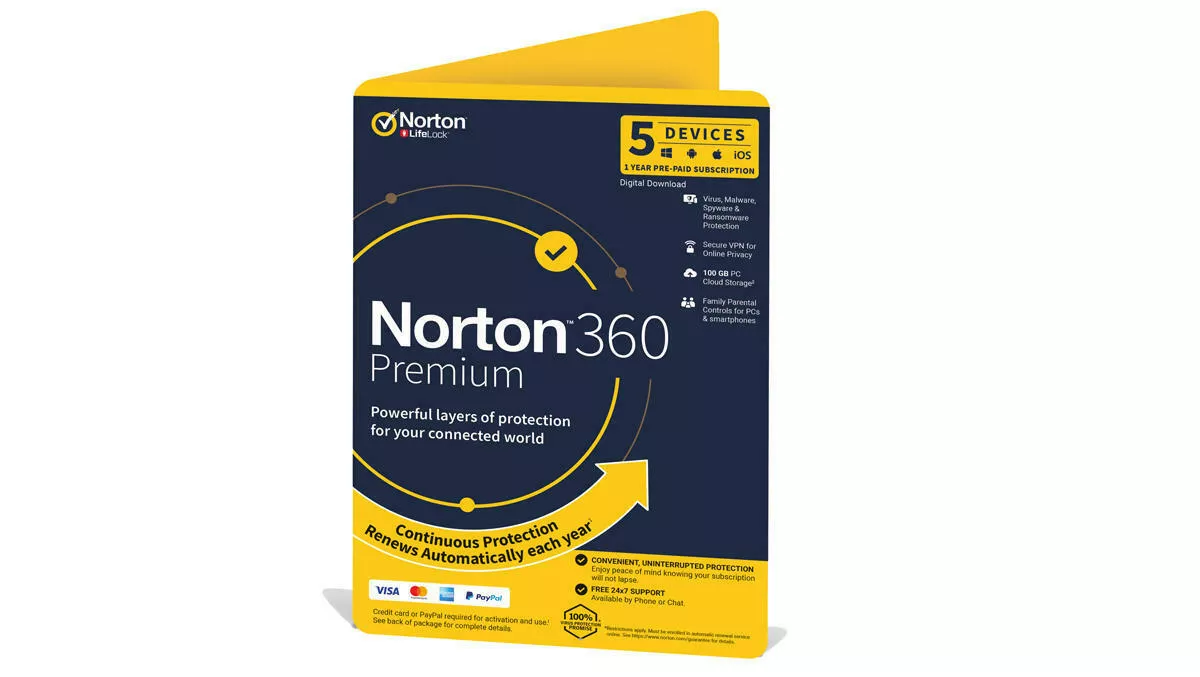 Norton 360, best all-in-one internet safety package