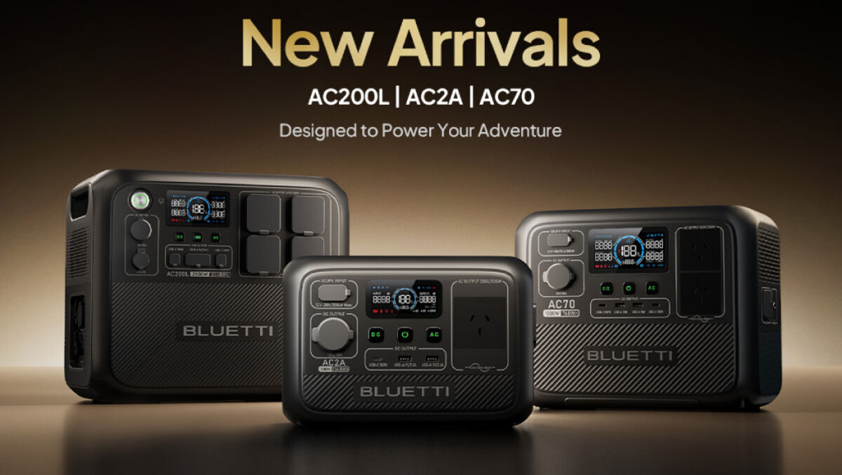 BLUETTI launches AC2A, AC70, AC200L portable power stations