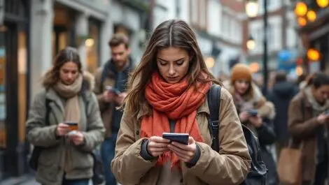 Uk urban street adults checking wallets credit cards financial stress rising debt