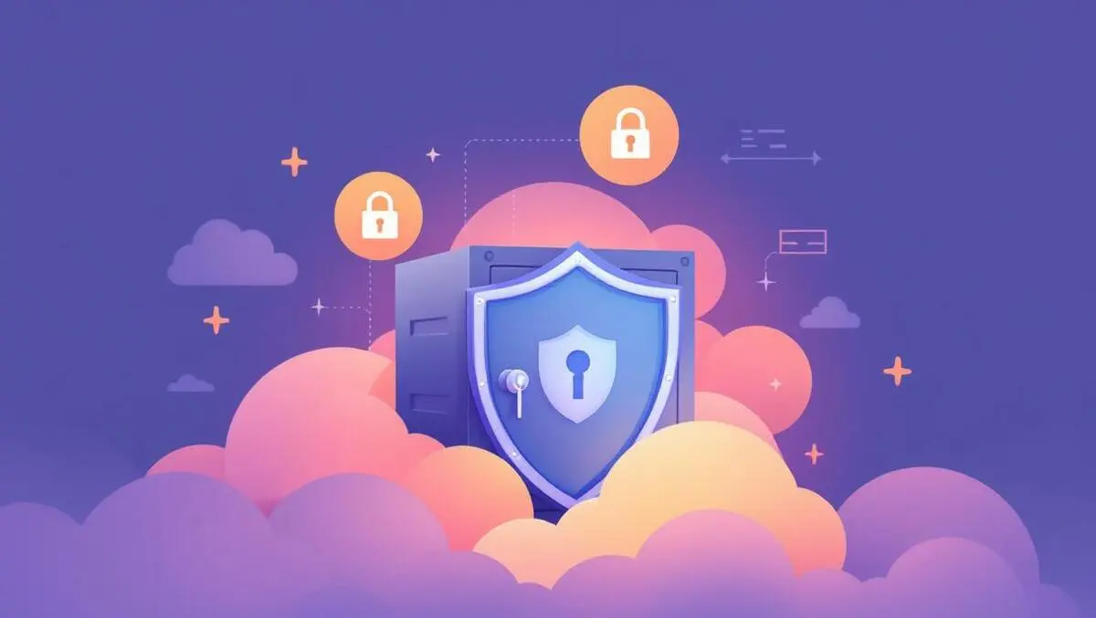 Secure digital vault cloud shield lock protected data backup resilience
