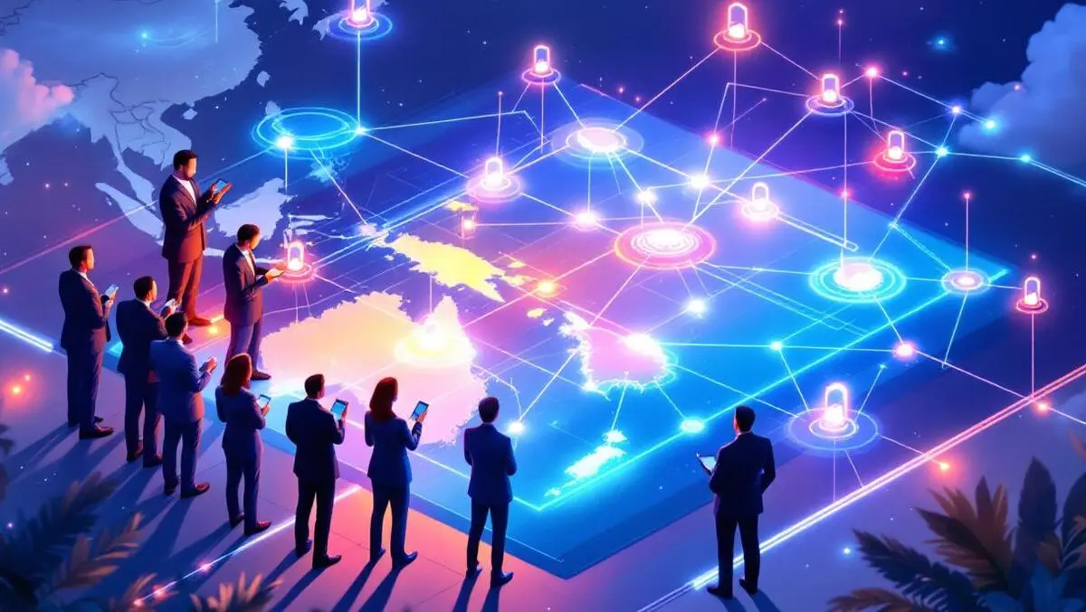 Pacific island leaders digital map network collaboration infrastructure