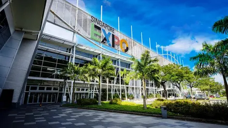 Singapore expo facade landscape   esgpedia