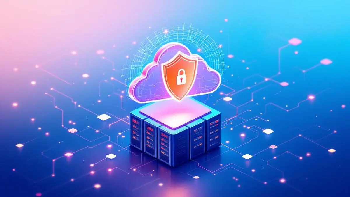 Secure cloud shield data center ai digital connections enterprise tech