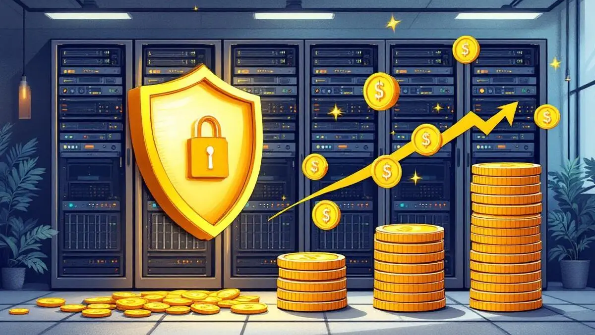 Australian office server room security shield cost savings illustration