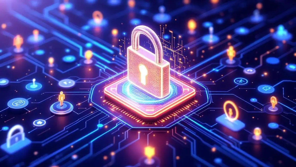 Advanced cybersecurity protection computer network secure digital lock
