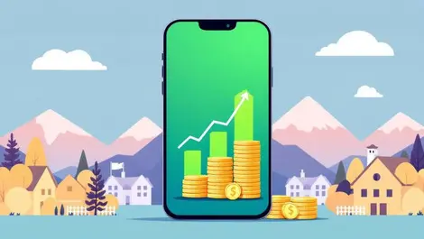 Nz mobile banking automated savings retirement growth flat modern