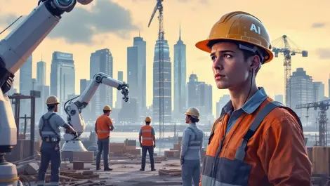 Australian workers skeptical of ai on construction health site