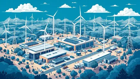 Australia energy grid control wind solar batteries evs engineers