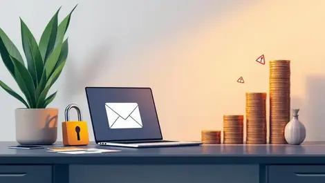 Australian office desk phishing scam financial fraud