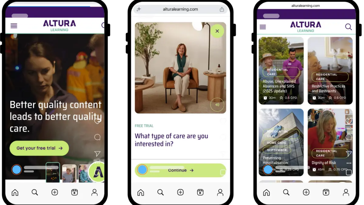 Altura Learning launches digital aged care platform